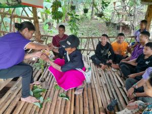 กิจกรรมนักเรียน ศศช.บ้านผากะเจ้อ